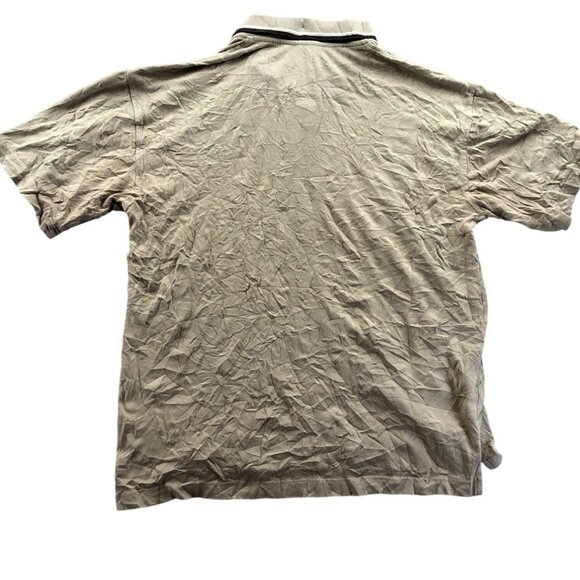 Vintage Warner Bros Men Mr. Golf Guru Polo Shirt Medium Short Sleeve Tan Classic - Picture 2 of 11